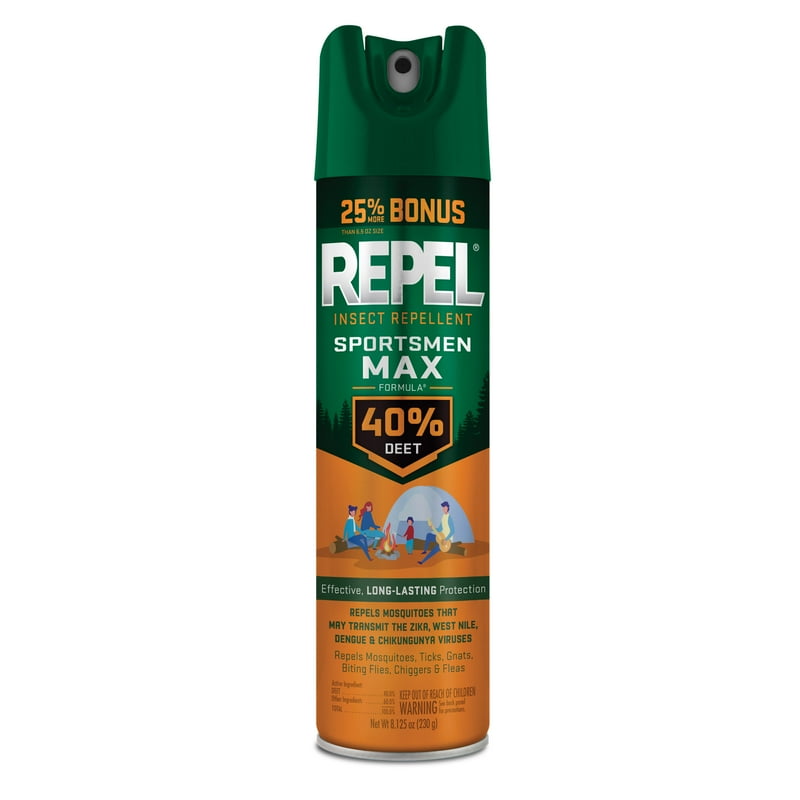 Repel Sportsmen Max Formula Insect Repellent Aerosol Spray W/ 40% DEET 8.125 Ounces