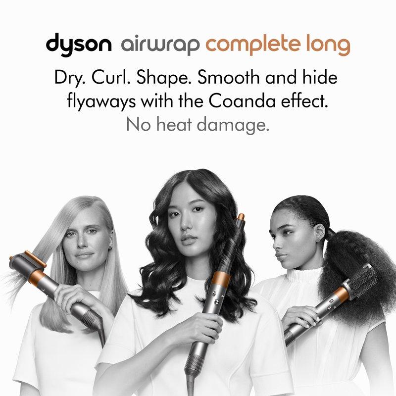 Restored Premium Dyson Airwrap™ Multi-styler Complete Long Nickel/Copper (Refurbished)