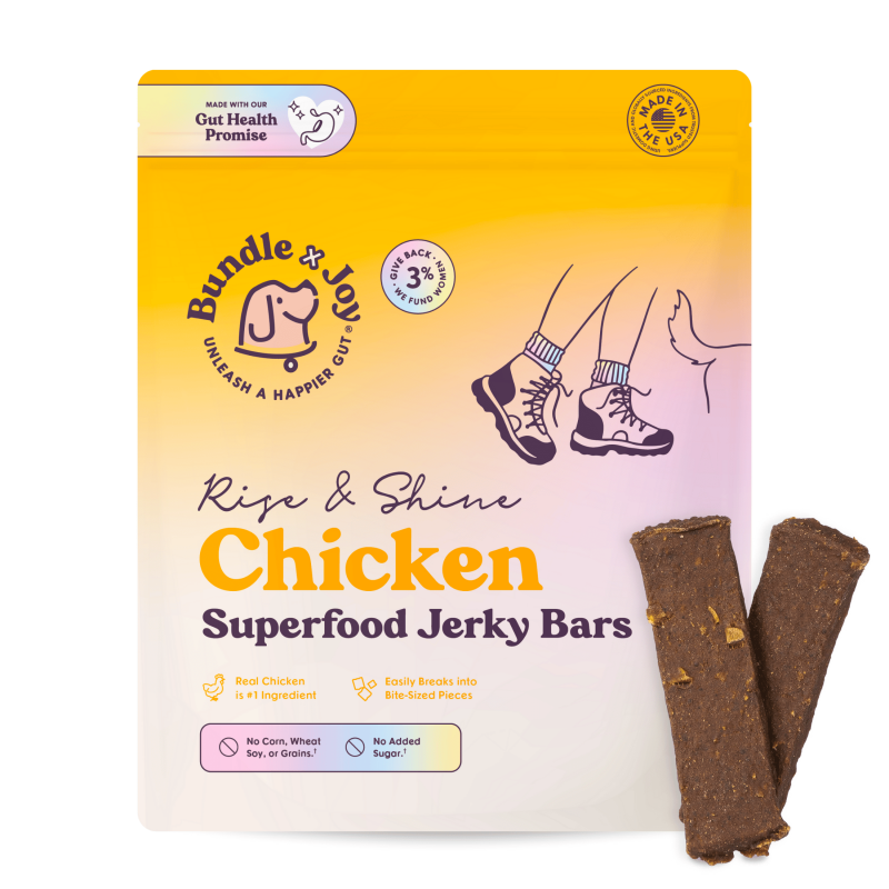 Rise & Shine Chicken Superfood Jerky Bars 16oz
