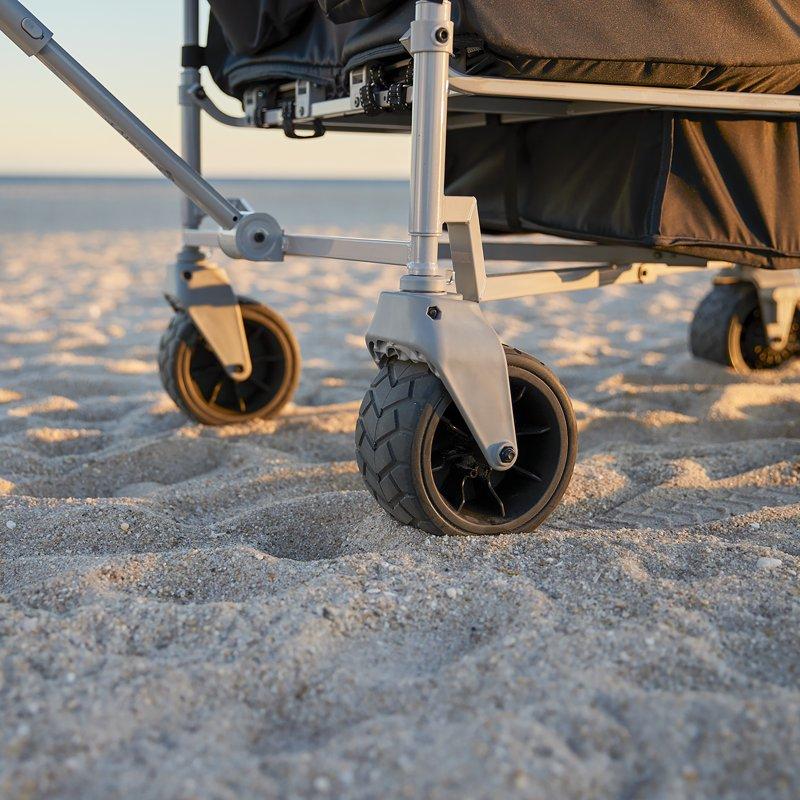 Safety 1st Summit Sprint Quad Wagon Stroller 4 Passenger Charcoal Camo Toddler Unisex