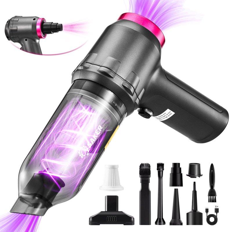 Saker 3-in-1 Car Vacuum Cleaner With 16000PA Powerful Suction Cordless Handheld Vacuum Cleaner With Multi-Nozzles For Car Home Office Pet