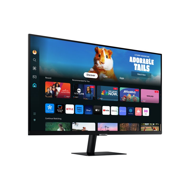 Samsung 32" Smart Monitor M5 (M50D) FHD With Streaming TV And Speakers - LS32DM50DENXGO