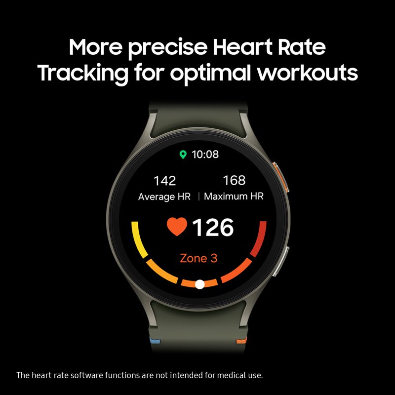 Samsung Galaxy Watch7 40mm Bluetooth And WiFi Aluminum Smart Watch Cream