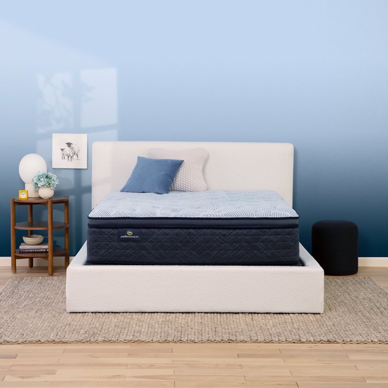 Serta Perfect Sleeper Nurture Night 14.5" Plush Pillow Top Mattress -Queen