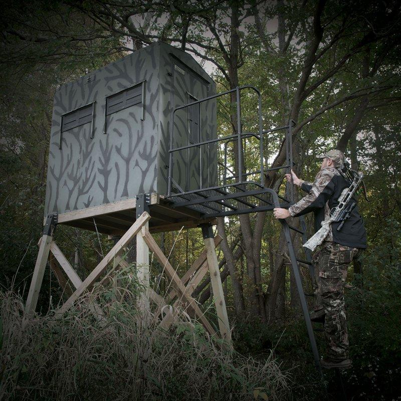 Shadow Hunting Blinds SH33LP Adjustable Ladder/Platform