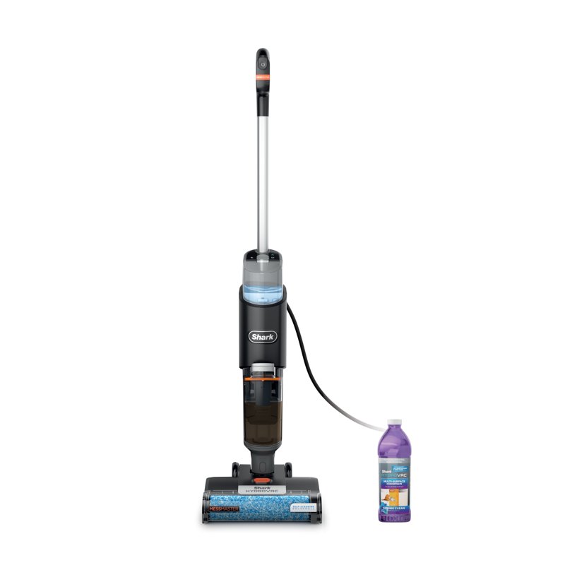 Shark HydroVac MessMaster Wet Dry Corded Vacuum Cleaner 3-in-1 Multi-Surface Vacuum Mop & Self-Cleaning System Lightweight Powerful Suction For Hard Floors & Area Rugs WD160