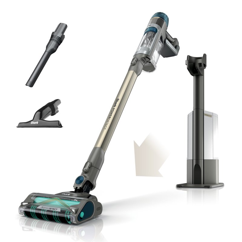 Shark PowerDetect Clean & Empty Cordless Stick Vacuum & Auto-Empty System Powerful Suction HEPA Filtration Carpet & Hard Floor Portable IP3150