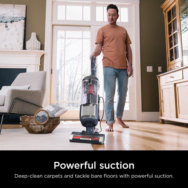 Shark Upright Vacuum Rotator Pet Pet Friendly Bagless PowerFins HairPro Brushroll HEPA Filter Odor Neutralizer Hard Floor And Carpet Swivel Steering ZU100 Chimera