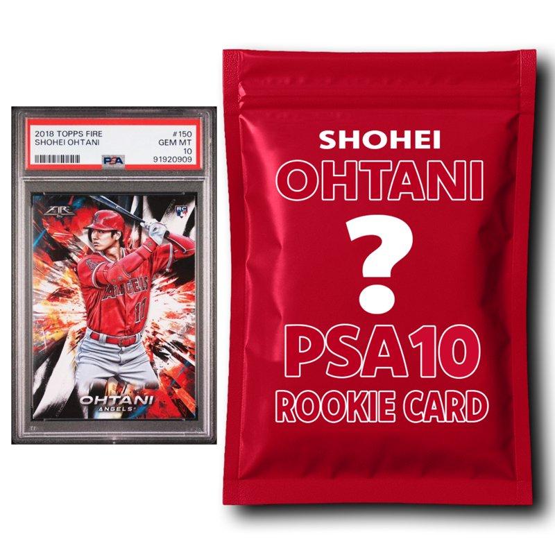 Shohei Ohtani PSA 10 Graded Rookie Baseball Card Mystery Pack