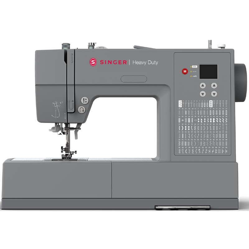 SINGER® Heavy Duty 6600 Sewing Machine 215 Stitch Options LCD Display Buttonholes & Decorative Stitches Perfect For DIY & Professional Sewing