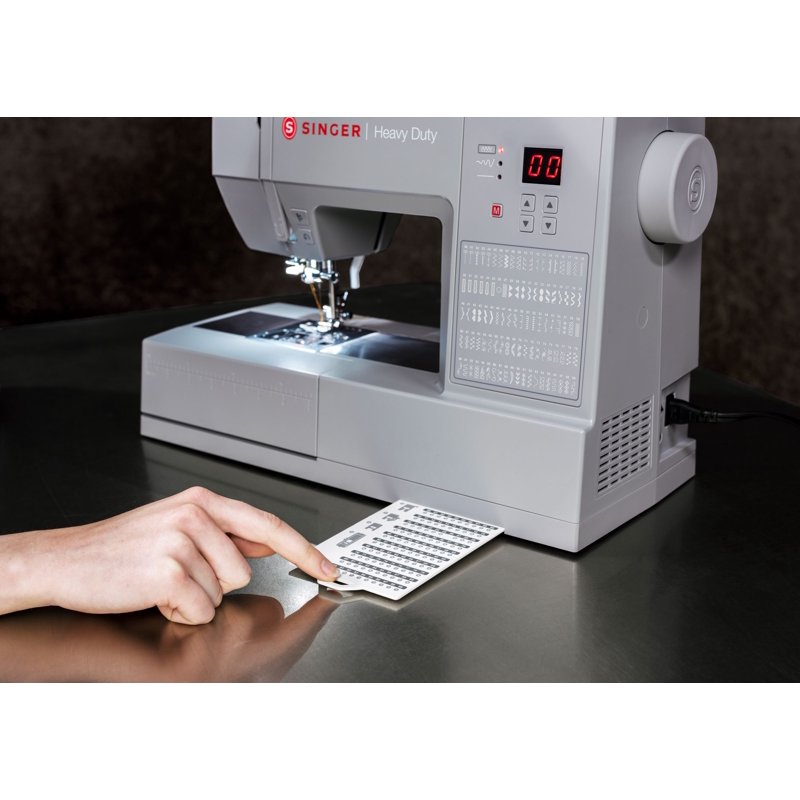 SINGER® Heavy Duty 6600 Sewing Machine 215 Stitch Options LCD Display Buttonholes & Decorative Stitches Perfect For DIY & Professional Sewing
