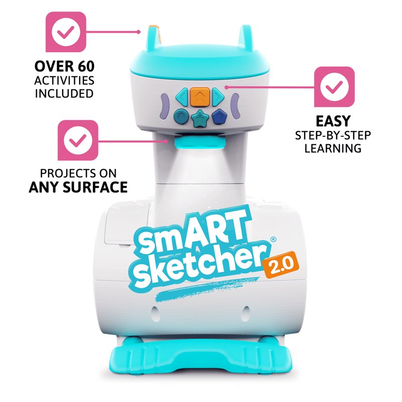 SmART Sketcher 2.0 Projector Drawing Projector For Kids Art Projector For Tracing Art Supplies For Kids 5+