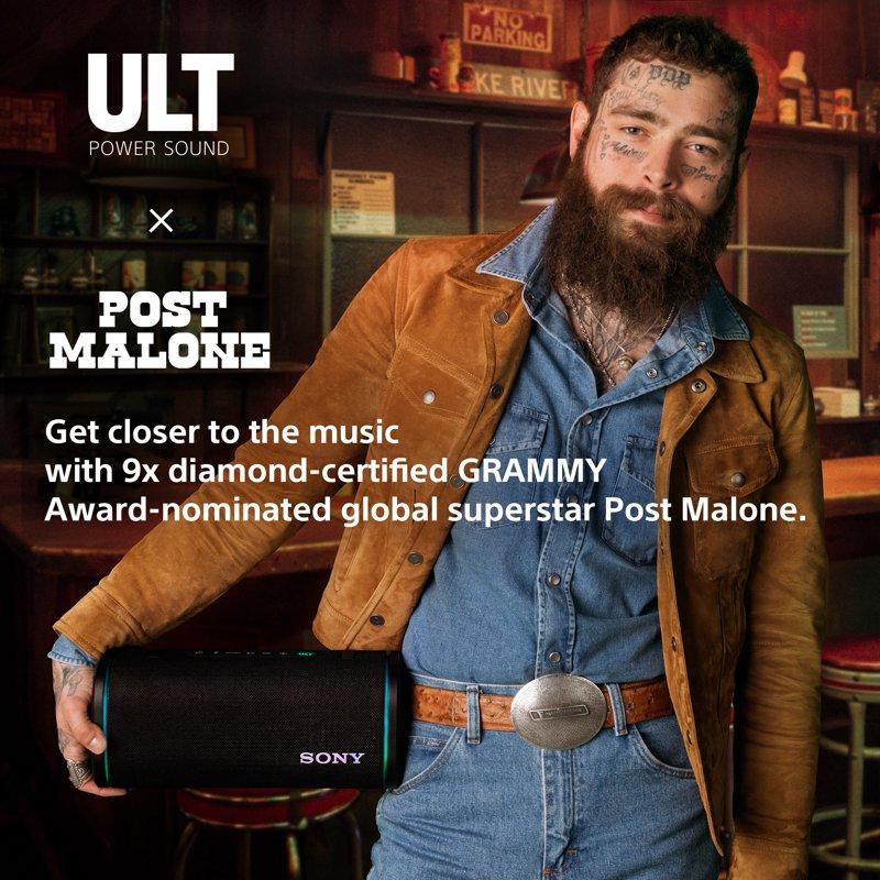 Sony ULT FIELD 5 Wireless Portable Bluetooth Speaker IP67 Waterproof Dustproof And Rustproof Black