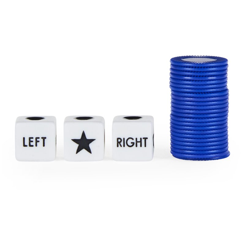 Spin Master Games Passplay: The Game Of Left Center Right In A Portable Tin For Ages 8 And Up