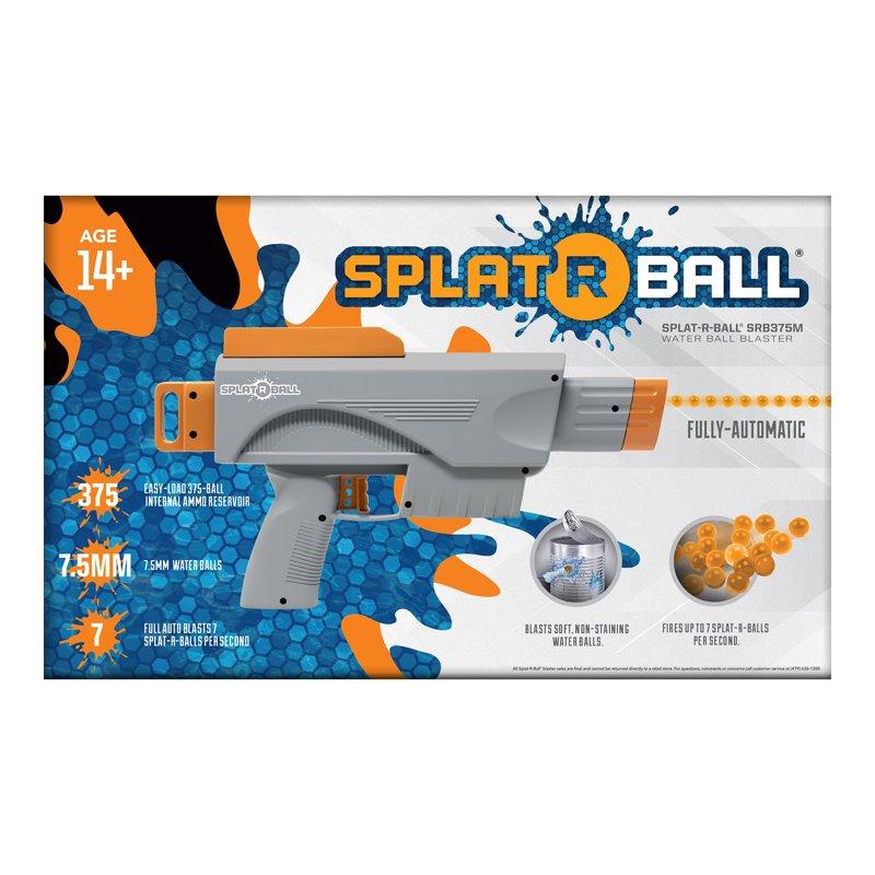 Splatrball Full Auto 375 Mini Water Bead Blaster Kit Gray / Orange