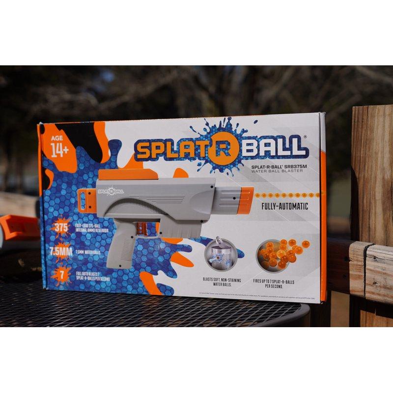 Splatrball Full Auto 375 Mini Water Bead Blaster Kit Gray / Orange