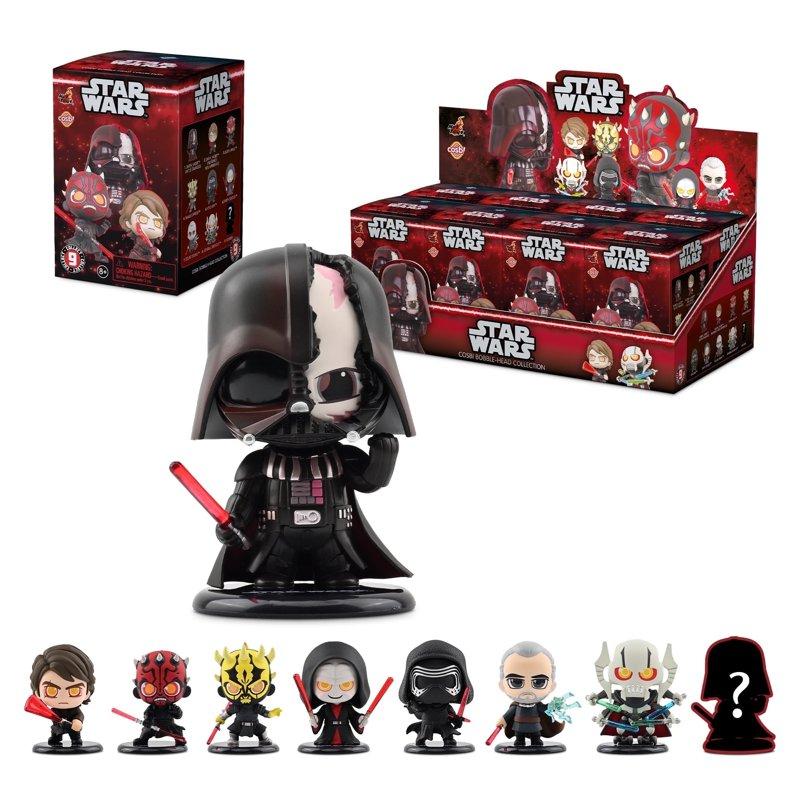Star Wars Dark Side Cosbi Bobble-Head Whole Set 8 Blind Boxes Walmart Exclusive