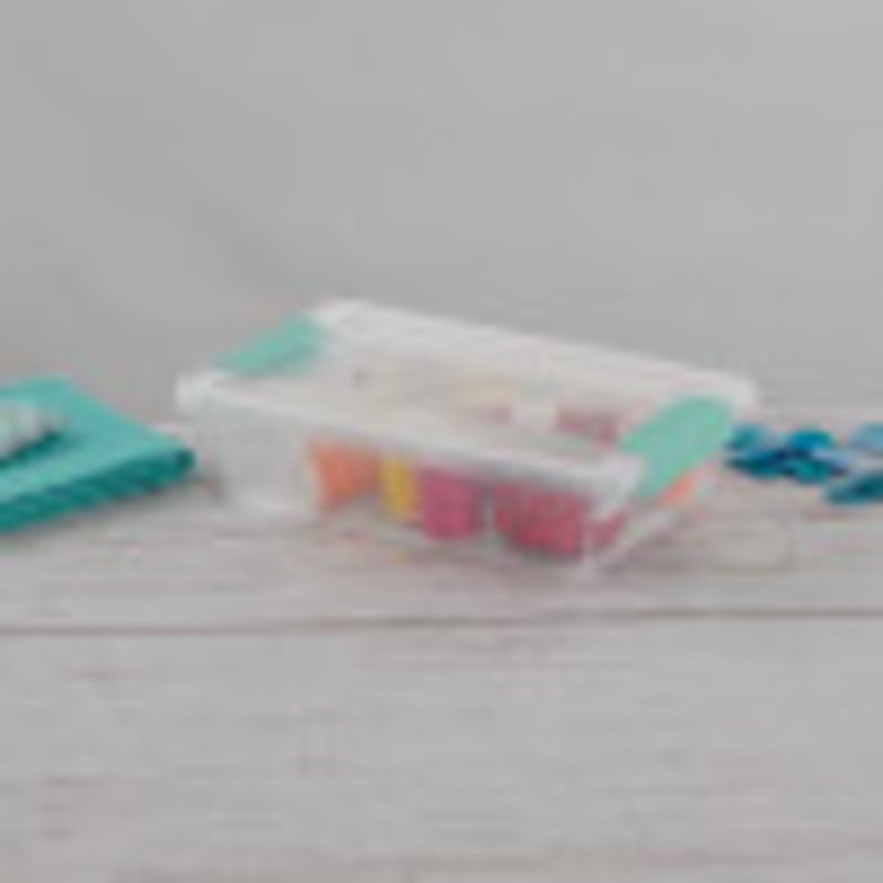 Sterilite Small Clip Box Plastic Clear
