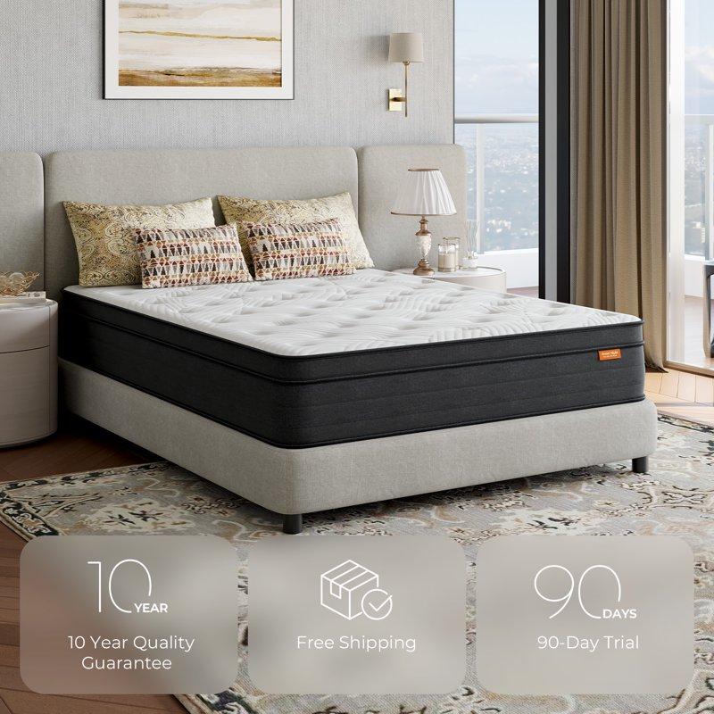 Sweetnight Twilight 10" Medium Hybrid Mattress Adult Queen