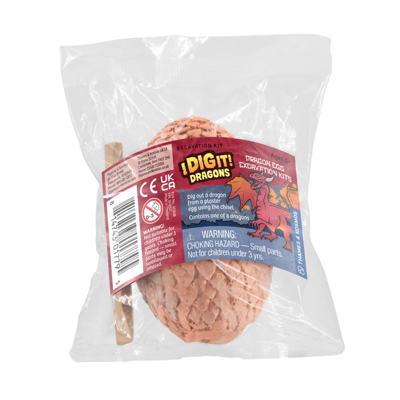 Thames & Kosmos I Dig It Dragons - Egg Excavation Science Kit Styles May Vary Unisex Children Ages 5+