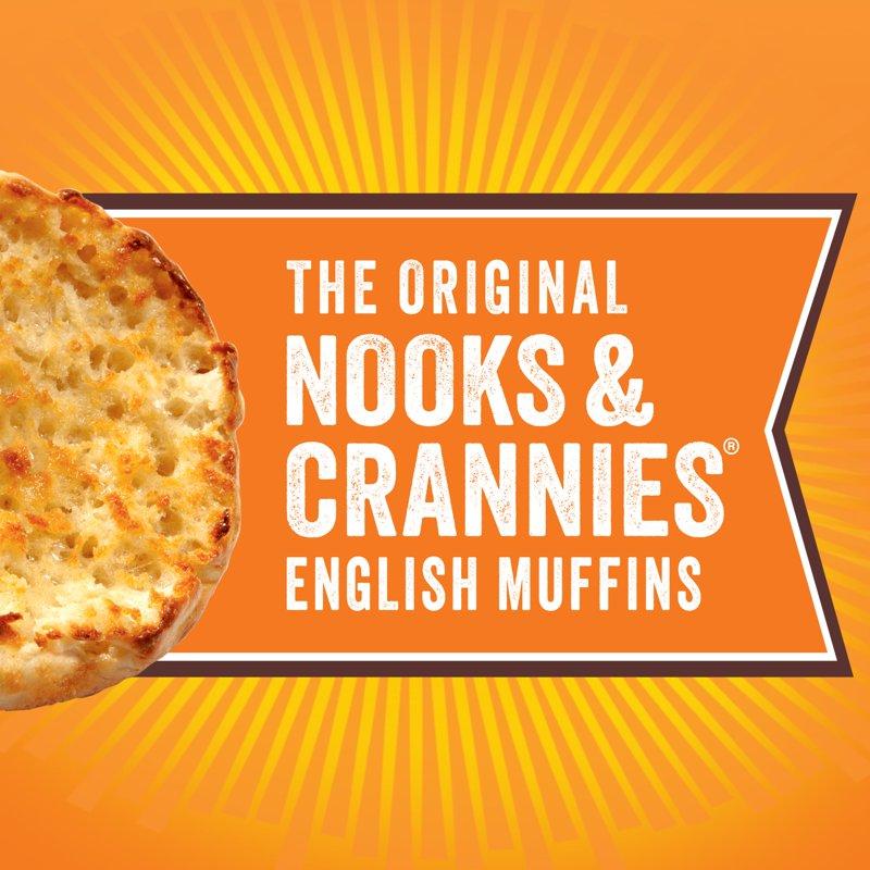 Thomas' Original English Muffins 6 Count Kosher Plain English Muffins 13 Oz Tray