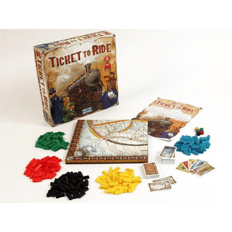 Ticket To Ride Strategy Board Game For Ages 8 And Up From Asmodee