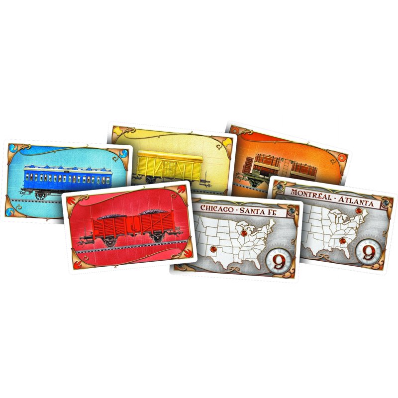 Ticket To Ride Strategy Board Game For Ages 8 And Up From Asmodee