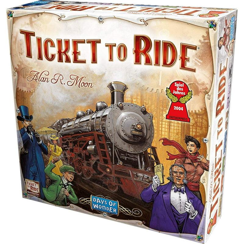 Ticket to Ride Strategy Board Game for Ages 8 and up from Asmodee