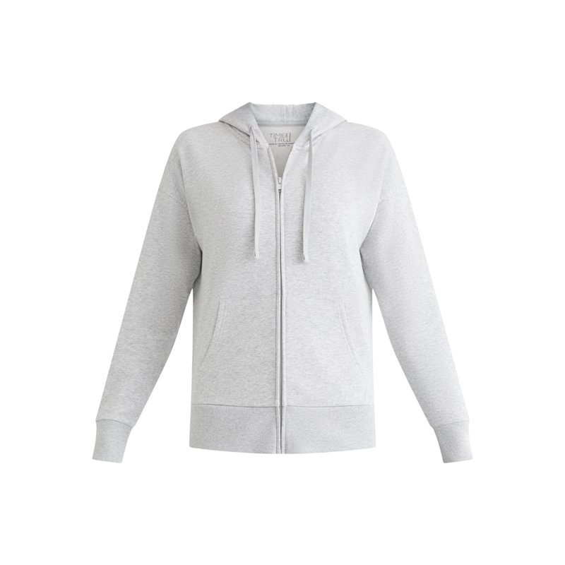 Time And Tru Women's And Women’s Plus Zip Front Fleece Hoodie Jacket Sizes XS-4X