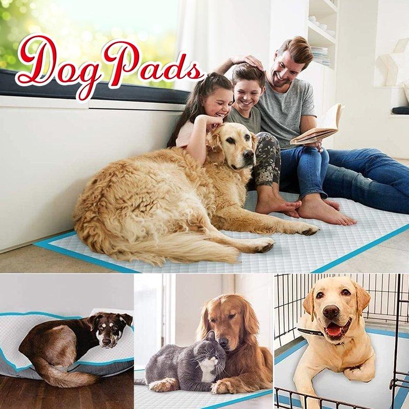 Tolobeve Dog Training Pads XXL 30 In X 36 In 60 Count Disposable Dog Puppy Pee Pads