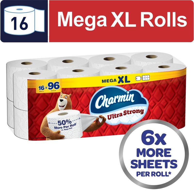 Total Home Essentials Bundle: Charmin Ultra Strong Toilet Paper Downy 2-in-1 Softener Dawn Ultra Dish Soap Magic Erasers Tide PODS Cascade Platinum Dish Pods Bounty Paper Towels Puffs Tissues