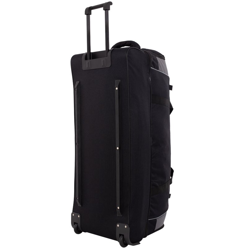 Travelers Club Jumbo 36" 2-Section Rolling Duffel With Blade Wheels - Black