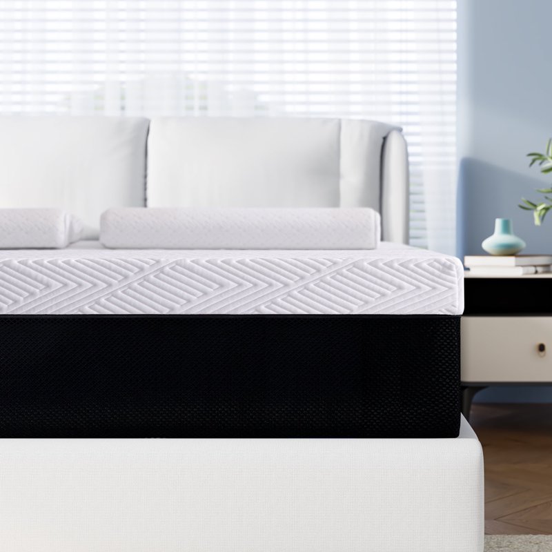 Twin Mattress JIAVA 8" Medium Gel Memory Foam Mattress in a Box Adult Twin size