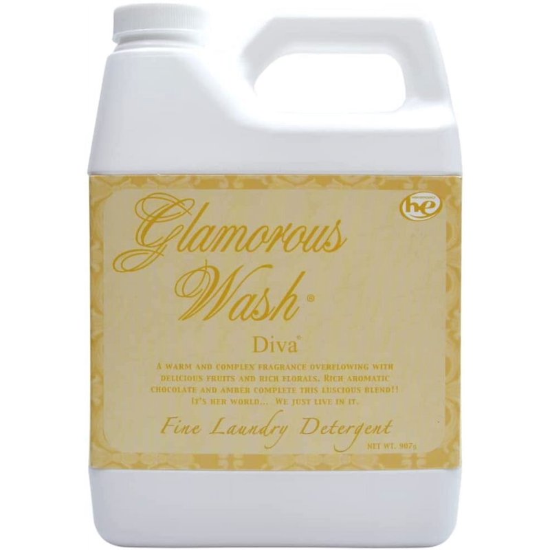 Tyler Candle Diva Glamorous Wash Liquid Laundry Detergent 12 Loads 32 fl oz