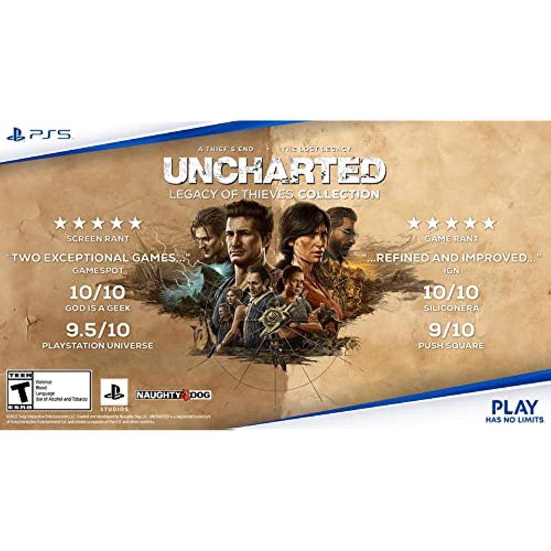 Uncharted: Legacy Of Thieves Collection Naughty Dog PlayStation 5 711719546641