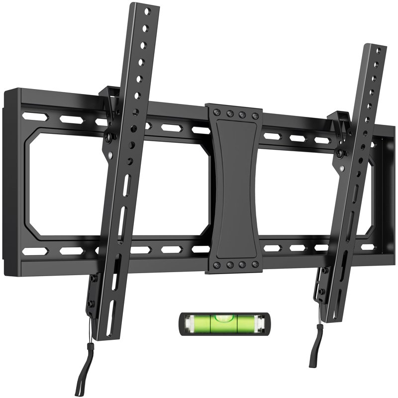 USX MOUNT Large Tilting TV Wall Mount for 37-82" TVs Universal tv mount with Capacity 132 lbs up to 600x400mm VESA 24" Wood Stud