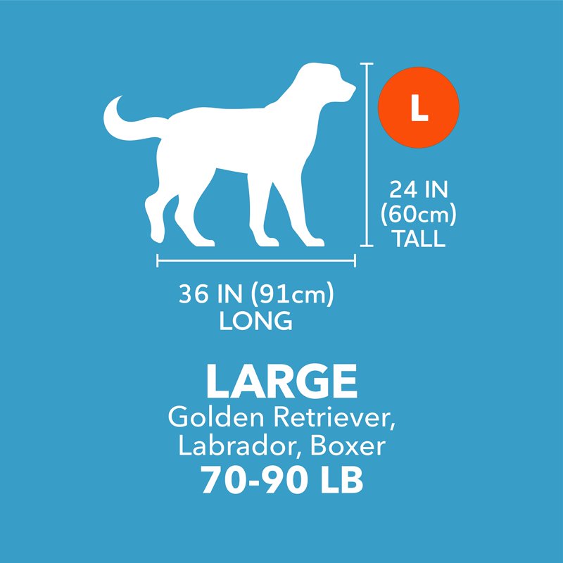 Vibrant Life Pet Portable Kennel For Dogs Hard-Sided Travel Carrier Durable Metal Door Black & Grey For Pets 70-90 Lbs 40" L X 27" W X 30" H