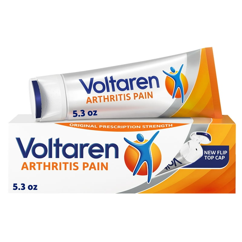 Voltaren Arthritis Pain Gel For Powerful Topical Arthritis Pain Relief With Diclofenac - New Easy Open Cap - 150 G