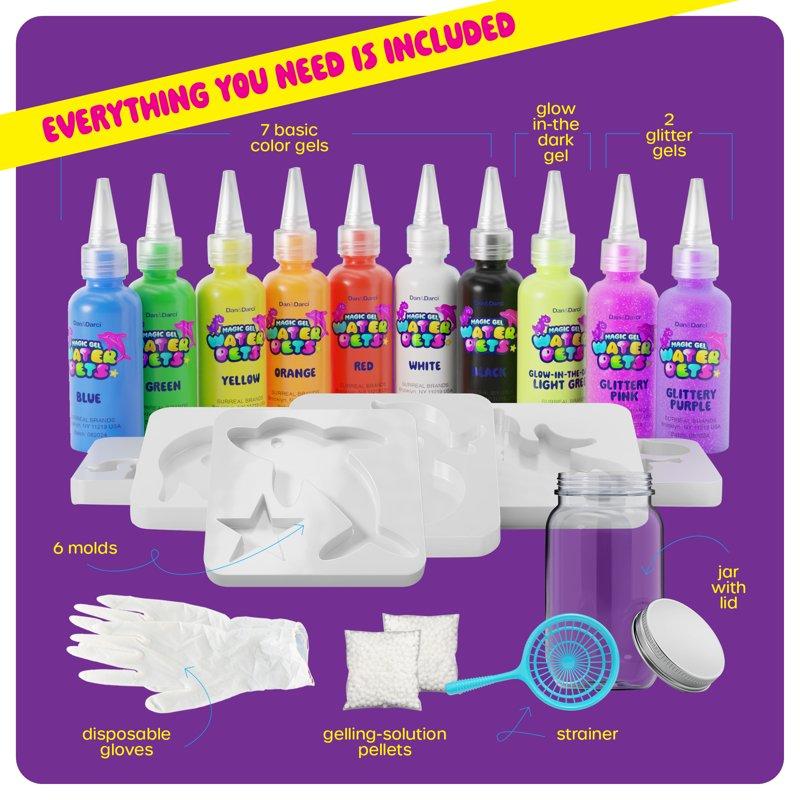 Water Pets For Kids - Aqua Fairy Gel Kit - DIY Easter Fun Craft For Kids - Gifts For Girls & Boys Ages 6-12 Years