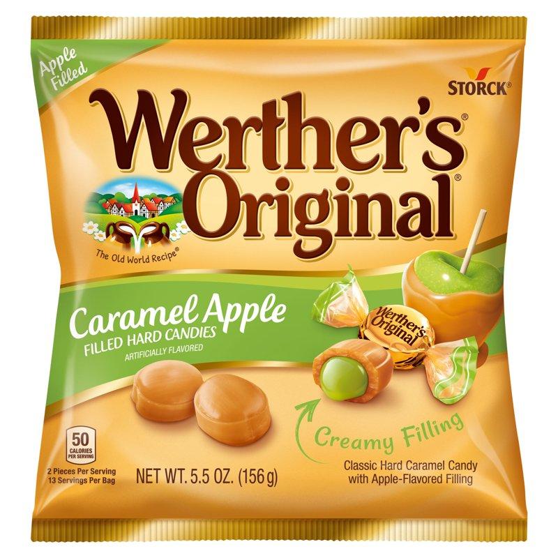 Werther's Original Hard Apple Filled Caramel Candy 5.5 oz Werther's Original Hard Apple Filled Caramel Candy 5.5 oz
