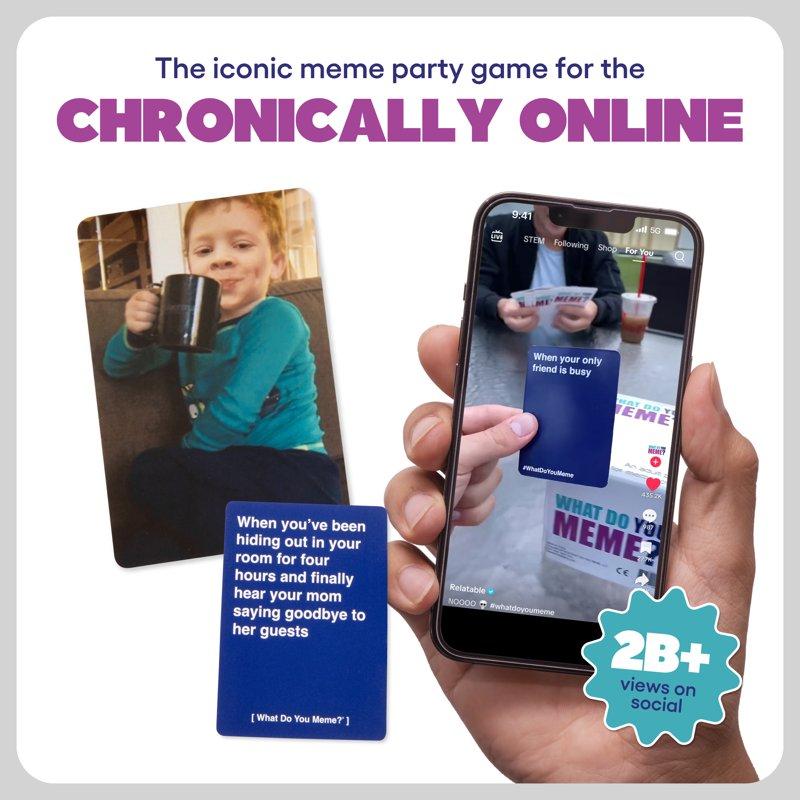 What Do You Meme? Core Game Now Including Gif's The Essential Adult Party Game For Meme Lovers