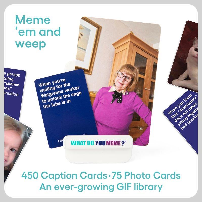 What Do You Meme? Core Game Now Including Gif's The Essential Adult Party Game For Meme Lovers