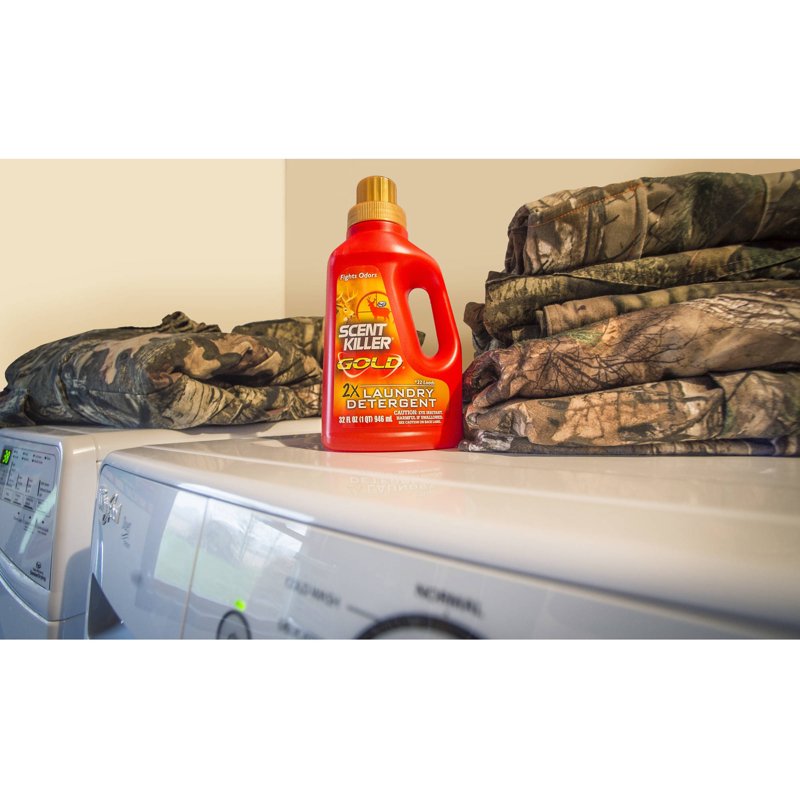 Wildlife Research Center Scent Killer Gold 32 Fl Oz Liquid Laundry Detergent Hunting Scent Elimination