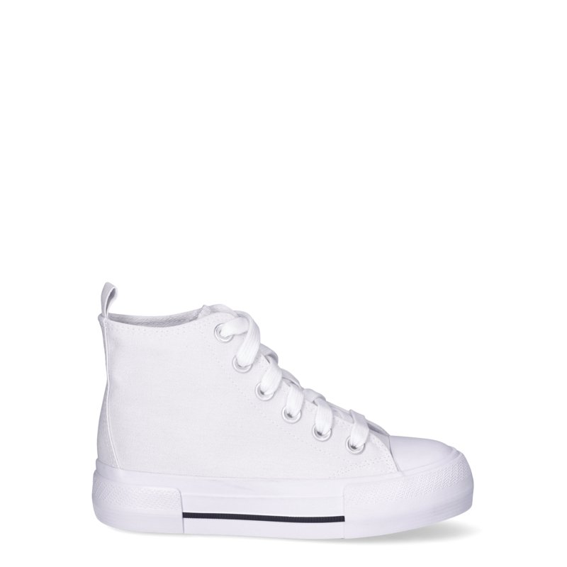 Wonder Nation Little Girls And Big Girls Platform High Top Sneakers Sizes 13-6