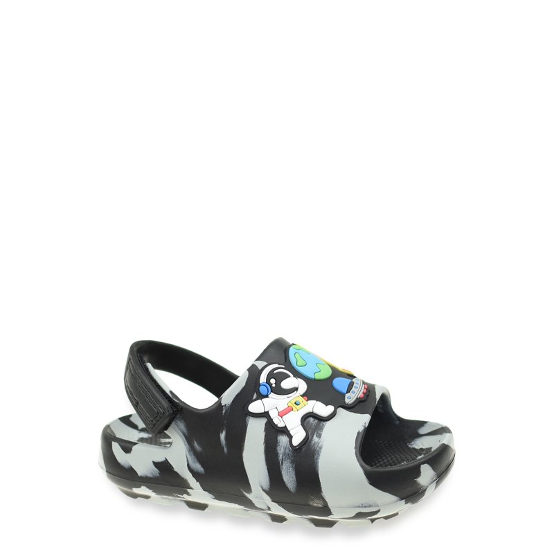 Wonder Nation Toddler Boys Dino Icon Slide Sandals
