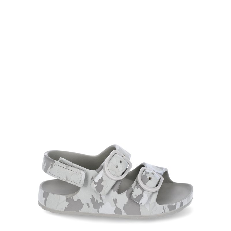 Wonder Nation Toddler Kids EVA Two Buckle Sandal 2- Pack