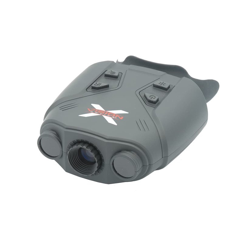 X-Vision Optics Shadow 22 Night Vision Binoculars 3x- 6x Magnification Gray