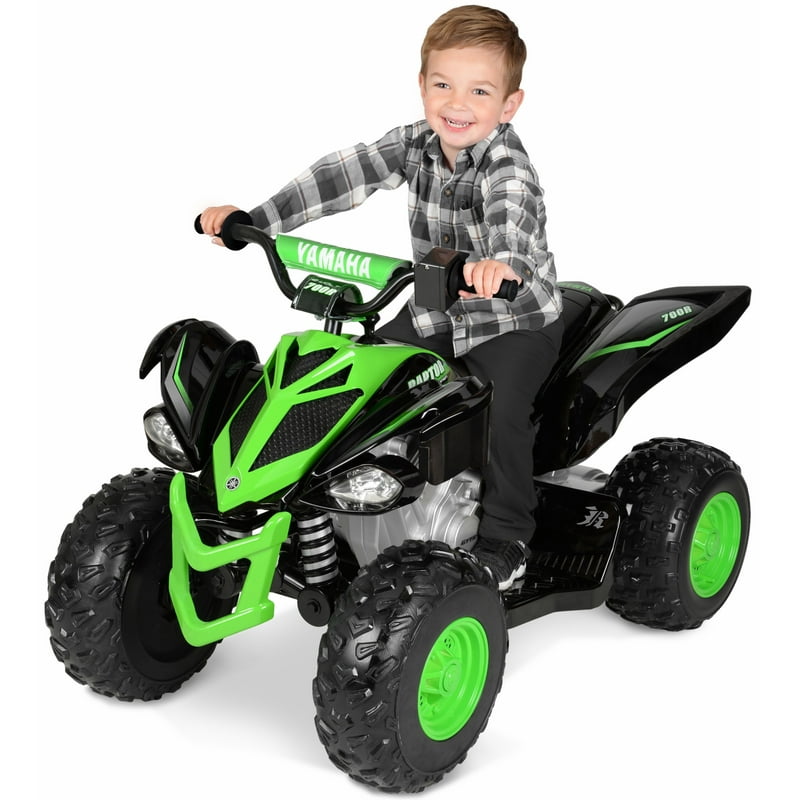 Yamaha Raptor 12V ATV Ride-on Ages 3+ Speeds Up to 5 MPH Includes Battery and Charger