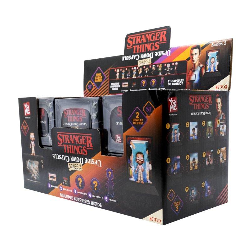 YuMe Official Stranger Things Upside Down Mystery Capsules Series 2 Action Figures Toys 12 Pack