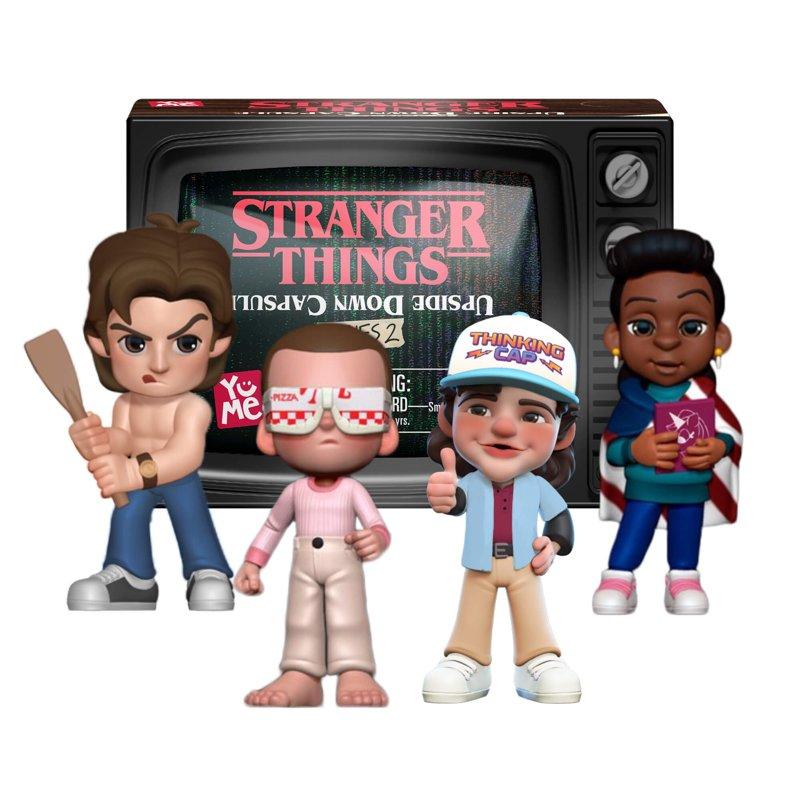 YuMe Official Stranger Things Upside Down Mystery Capsules Series 2 Action Figures Toys 12 Pack